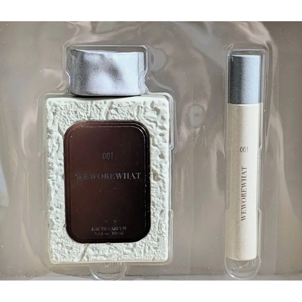 WeWoreWhat 001 fragrance set Retail $107 Eau De Parfum gift 100ml + travel NEW